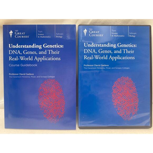 Great Courses Understanding Genetics DNA Genes & Their Real-World Applications - Picture 1 of 3